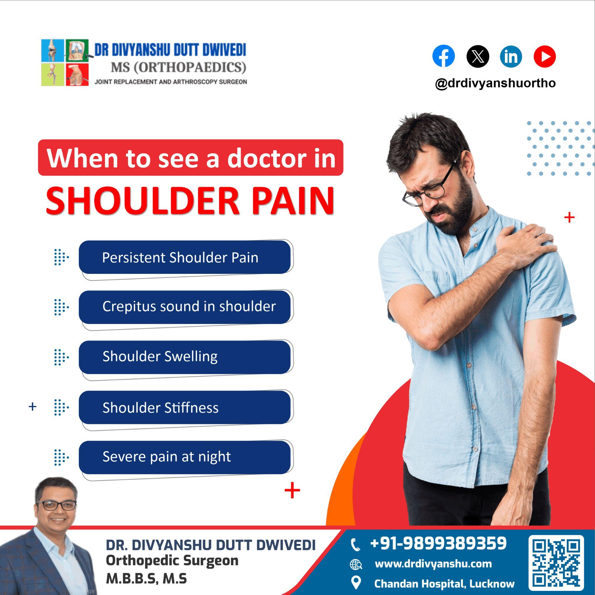 When to See a Doctor for Shoulder Pain
