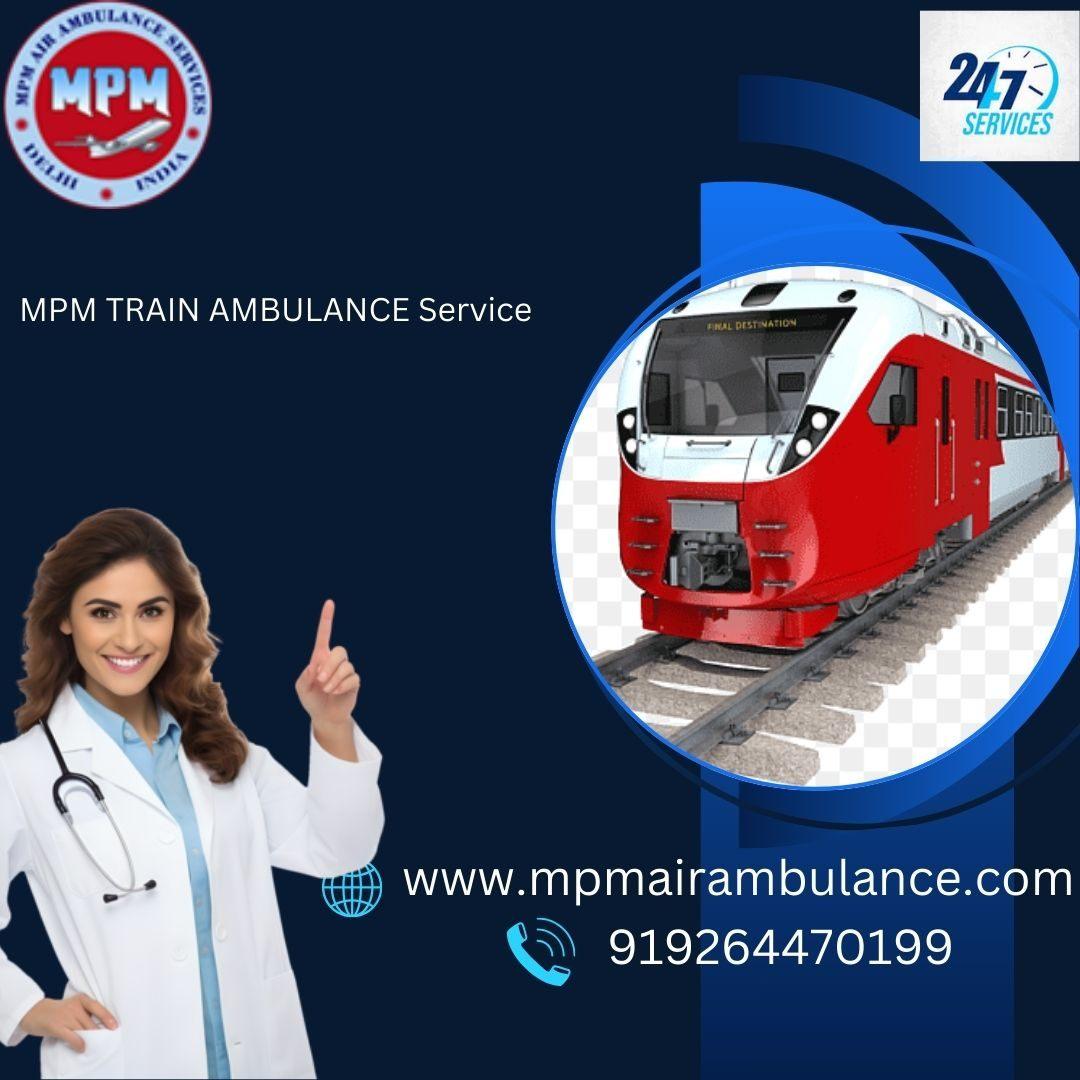 MPM Train Ambulance in Indore Ensures a Safe and Speedy Journey