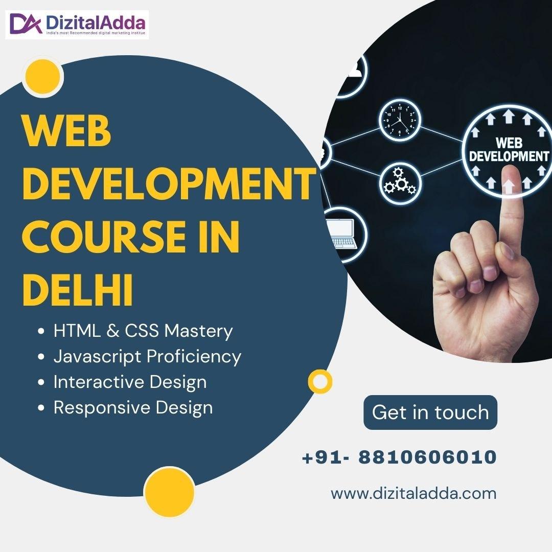 Web Development Course in Delhi: Build Your Digital Future