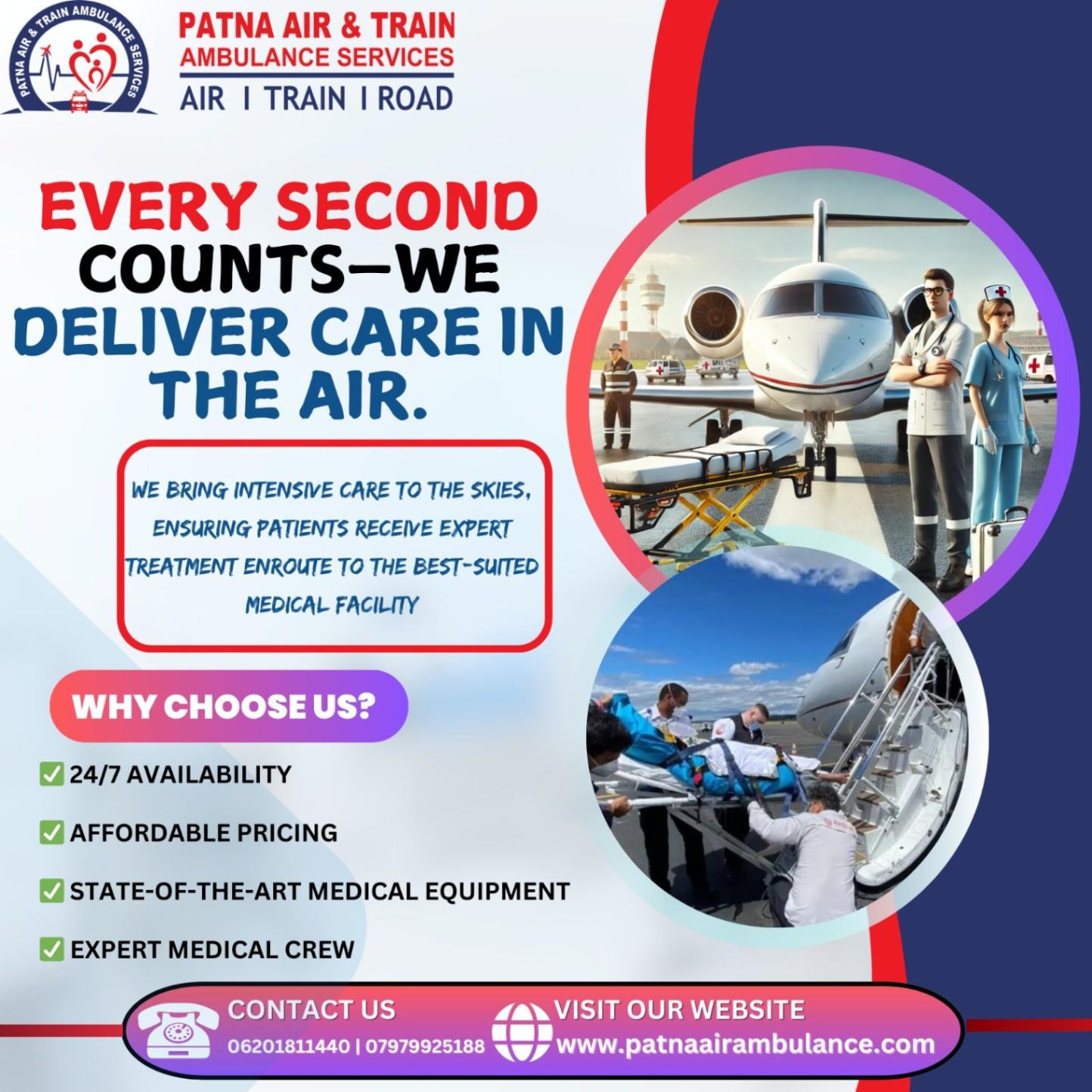Exploring the Technology Behind Patna Air Ambulance Services in Patna