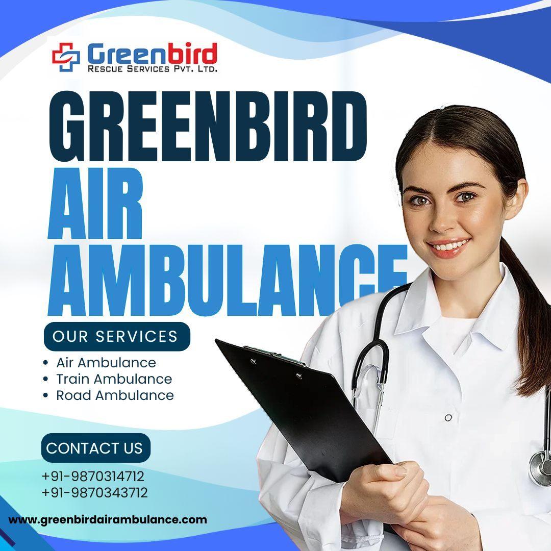  Get ICU Accommodated Air Ambulance Services In Lucknow With Greenbird