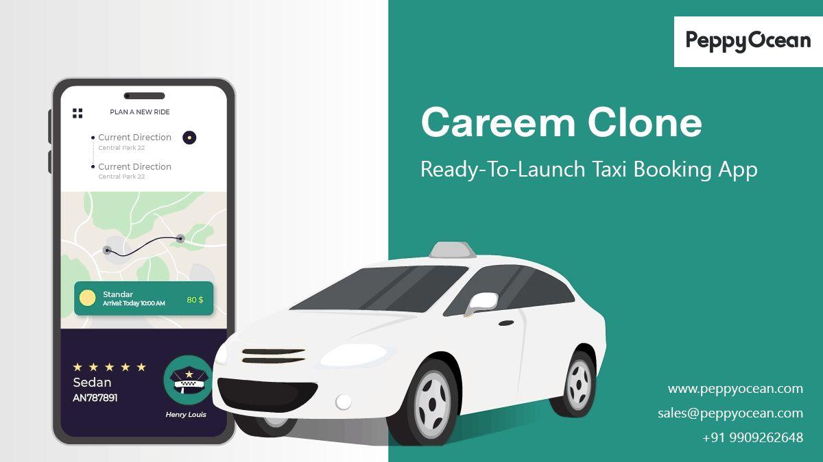 Careem Clone - Readymade Taxi Booking App Solution