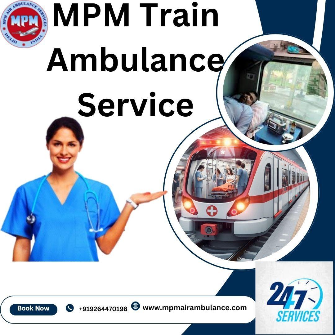 MPM Train Ambulance in Patna Provides a Reliable and Timely Relocation