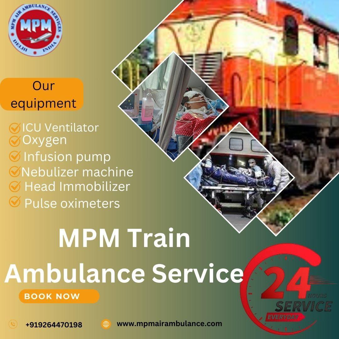 Utilize MPM Train Ambulance in Ranchi to Reduce Stress during Relocation