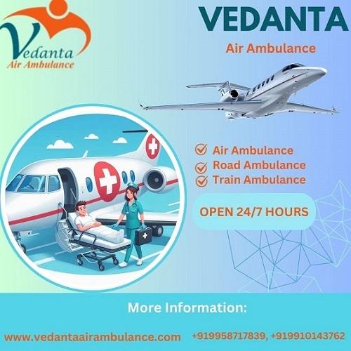 Get Marvellous and Complicated-free Vedanta Air Ambulance Service in Jamshedpur