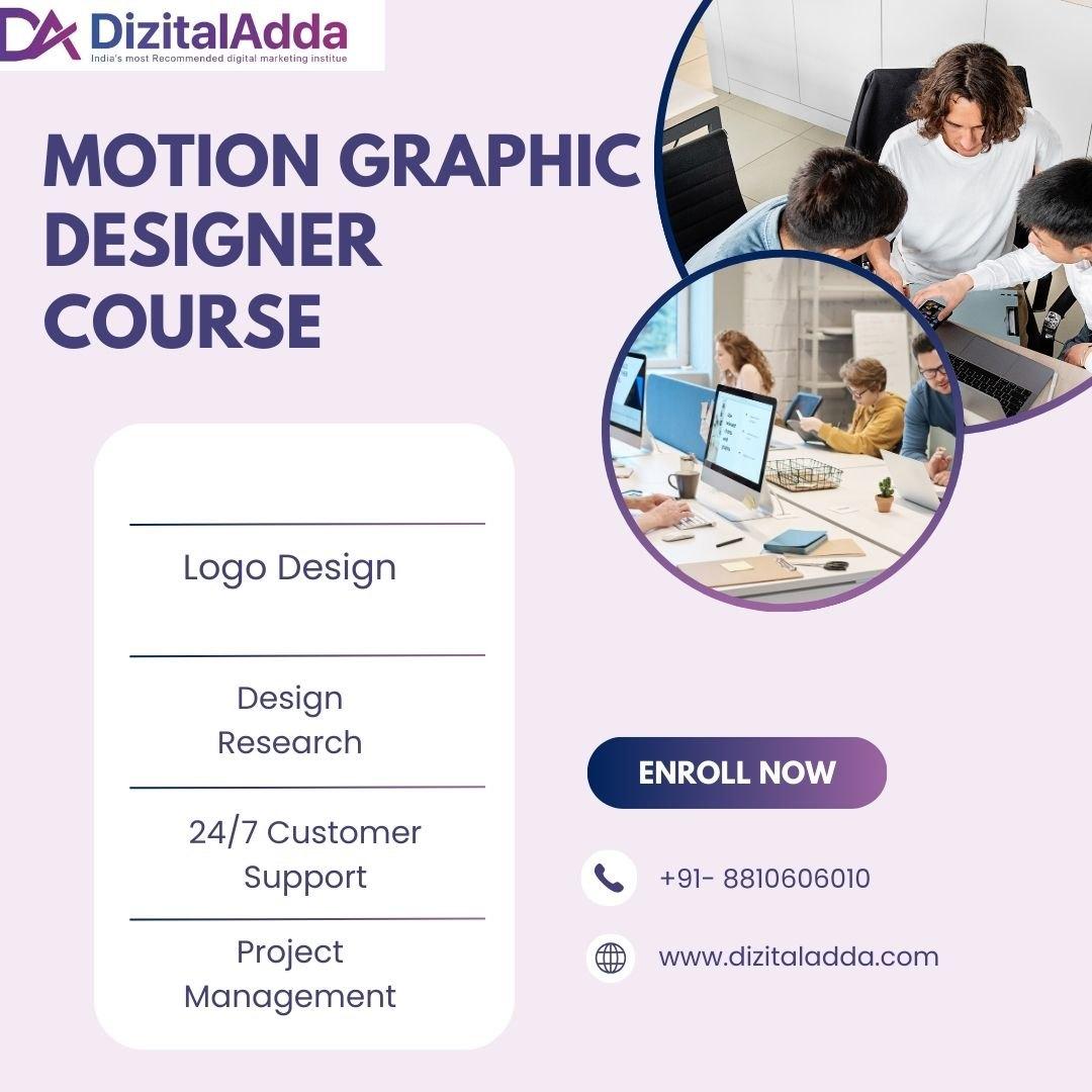 Motion Graphic Designer Course at Dizital Adda