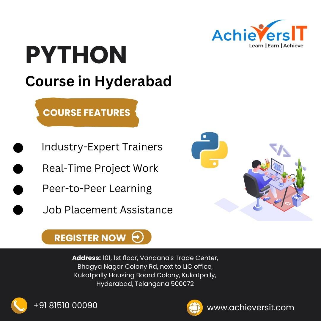 Python Full Stack Course Training in Hyderabad - AchieversIT