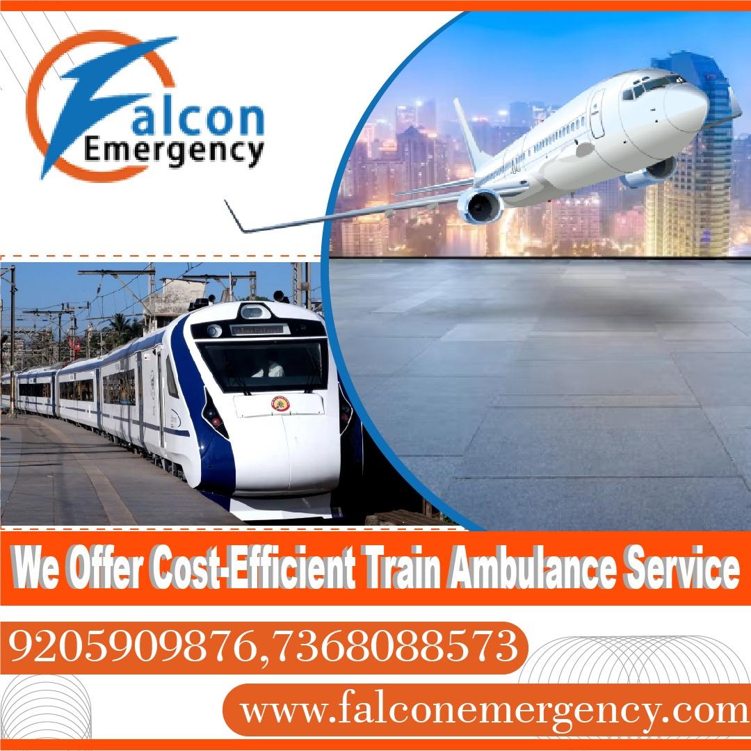 Falcon Train Ambulance in Guwahati Causes Zero Problem during Moving