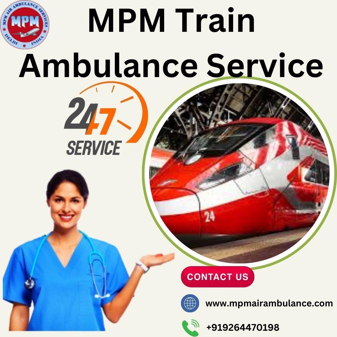 Trusted MPM Train Ambulance Service in Ranchi with Medical Escorts