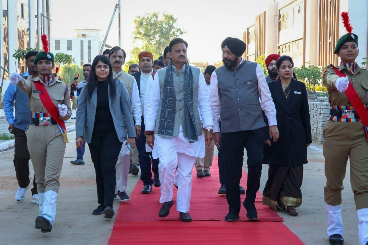 SAM Global University proudly welcomes the Honorable Chief Guest