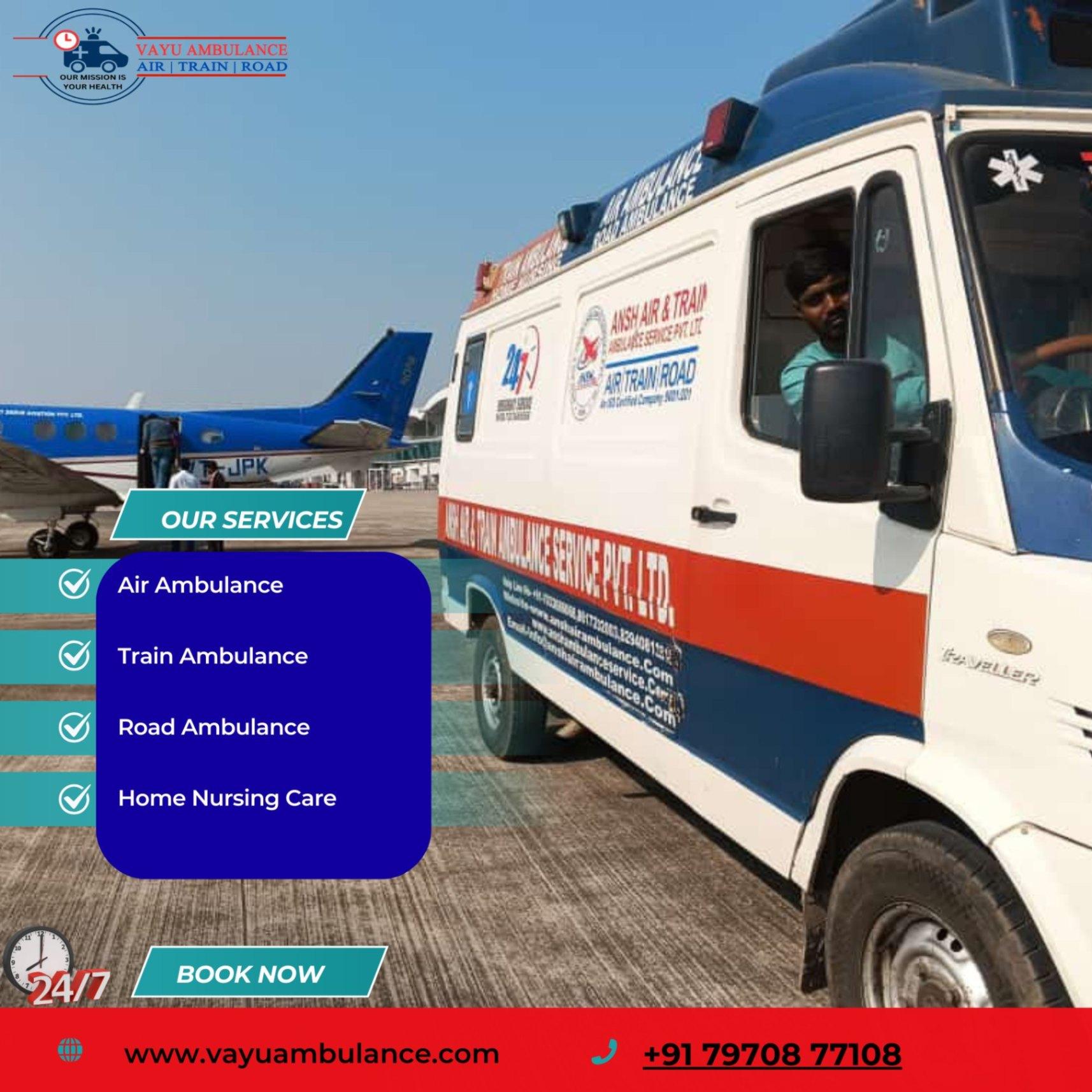 Patient Get Relocation - Vayu Ambulance Services In Darbhanga 