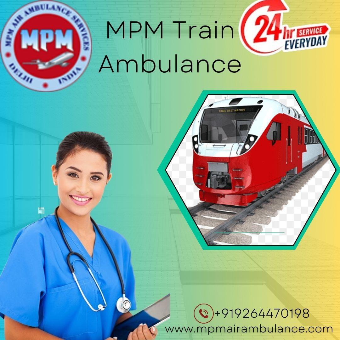 Use the high-tech MPM Train Ambulance Service in Silchar in a hassle-free manner