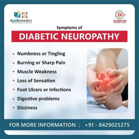 Know the Symptoms of Diabetic Neuropathy