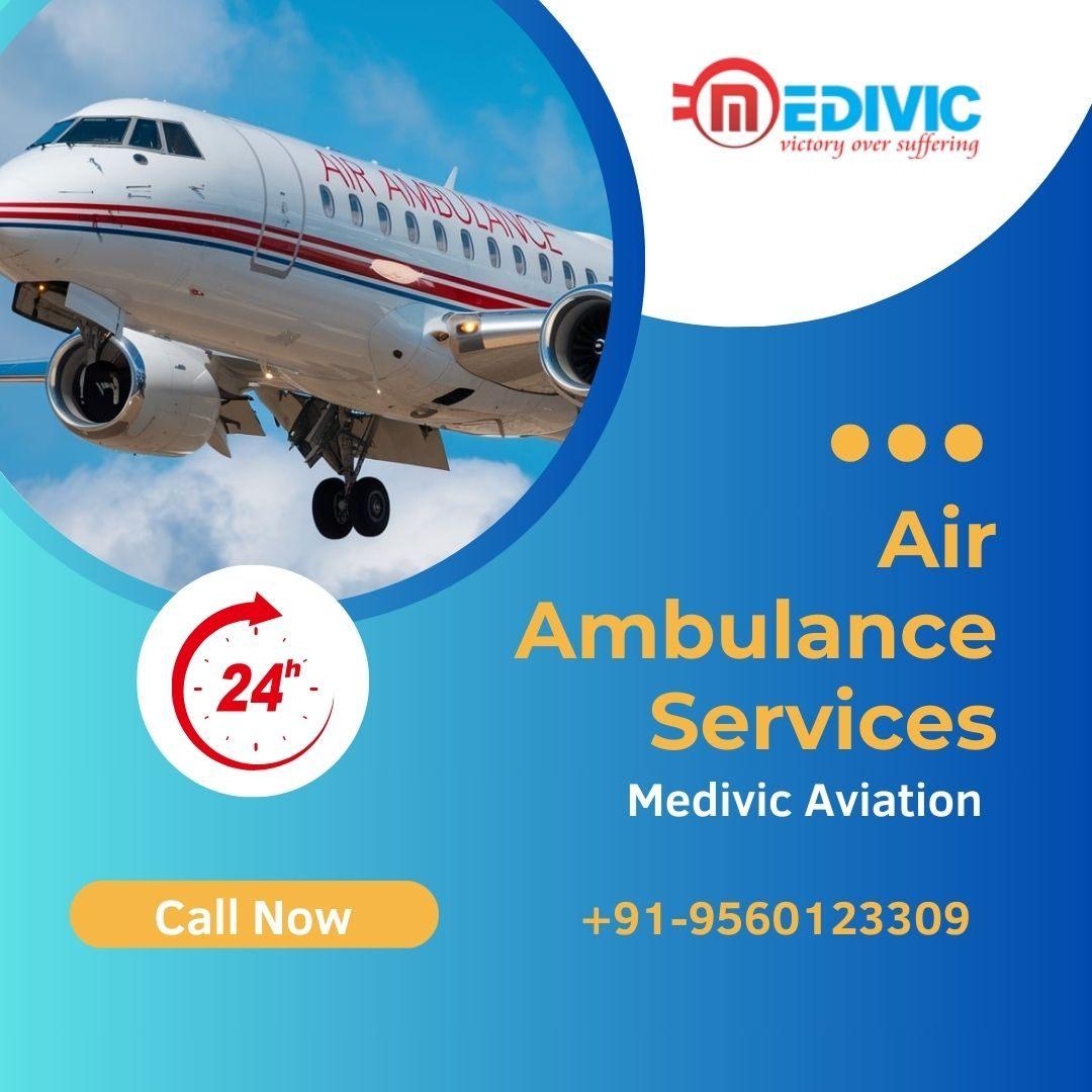 Top Air Ambulance Service in Raipur For Urgent Transfers - Medivic Aviation