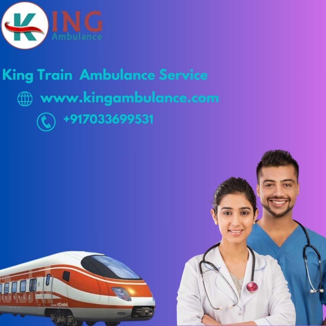 Avail of Fastest King Train Ambulance Services in Kolkata with Ventilator Setup