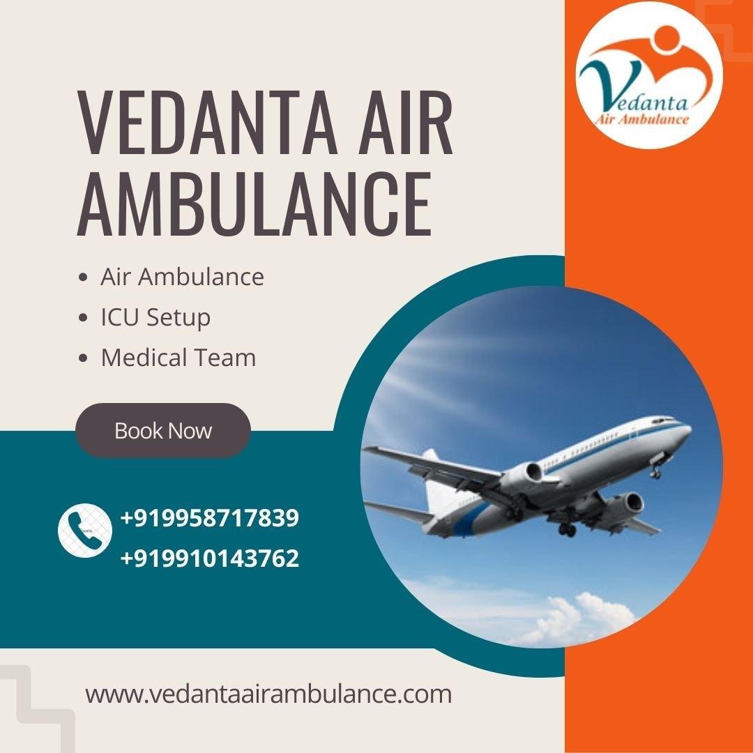 Choose Emergency Air Ambulance in Patna at a Low Cost by Vedanta