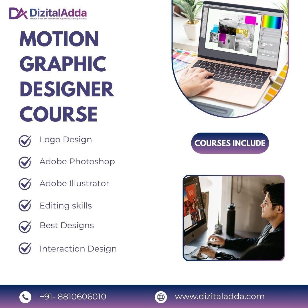 Motion Graphic Designer Course : Enhance your Creativity