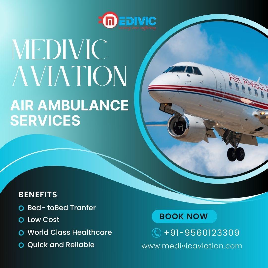 Emergency Air Ambulance Service in Indore: Budget Friendly - Medivic Aviation