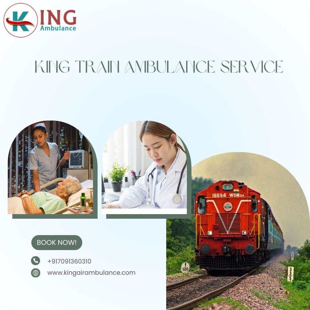 King Train Ambulance provides high quality transfer service from Gorakhpur