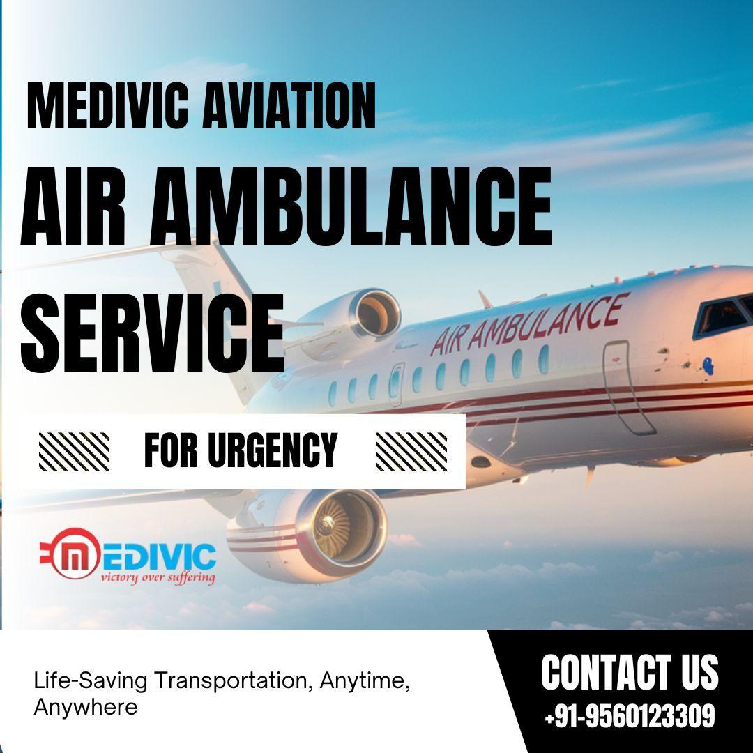 Fast and Safe Air Ambulance Service in Allahabad for Patients - Medivic Aviation