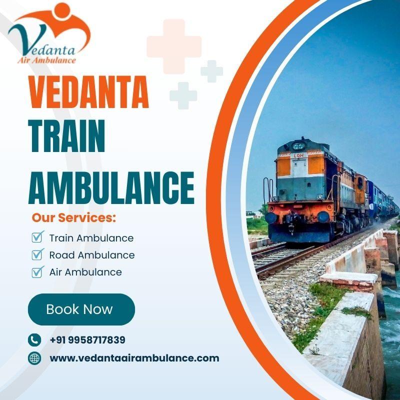 Vedanta Train Ambulance Service in Bhubaneswar Guarantees Patient Safety