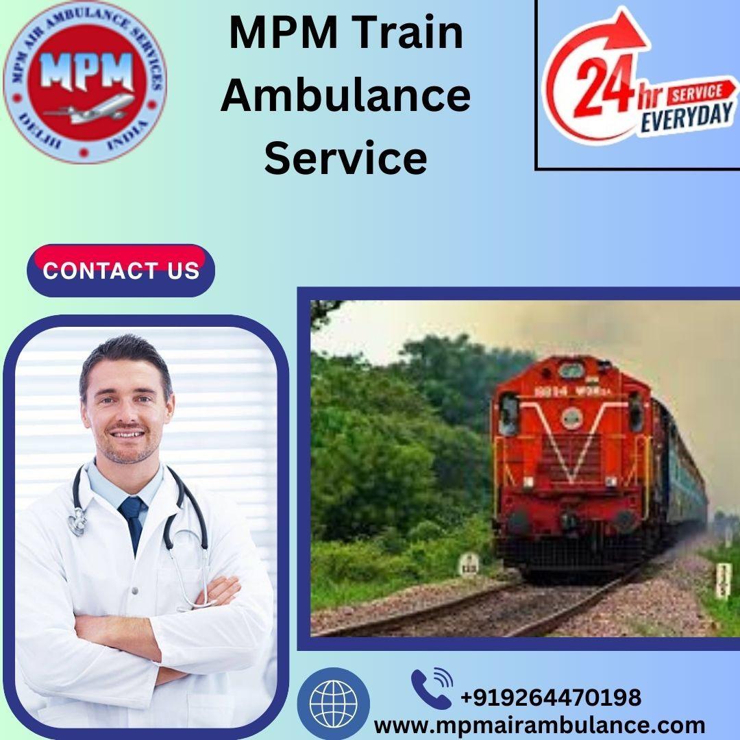  MPM Train Ambulance in Chennai Provides Easy Transfer to Patients