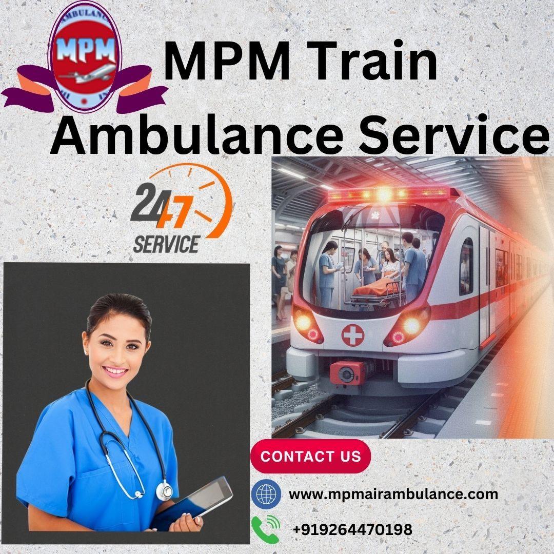 Select Dependable MPM Train Ambulance Services in Guwahati to Transport your 