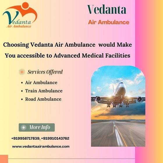 Vedanta Air Ambulance Service in Indore for a Hassle-free Healthcare Facility