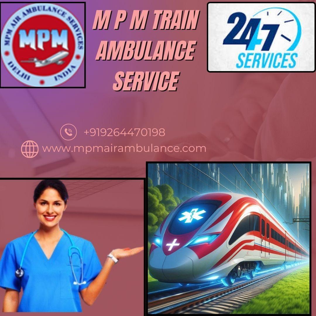 MPM Train Ambulance in Delhi has Top Medical Tools inside the Trains