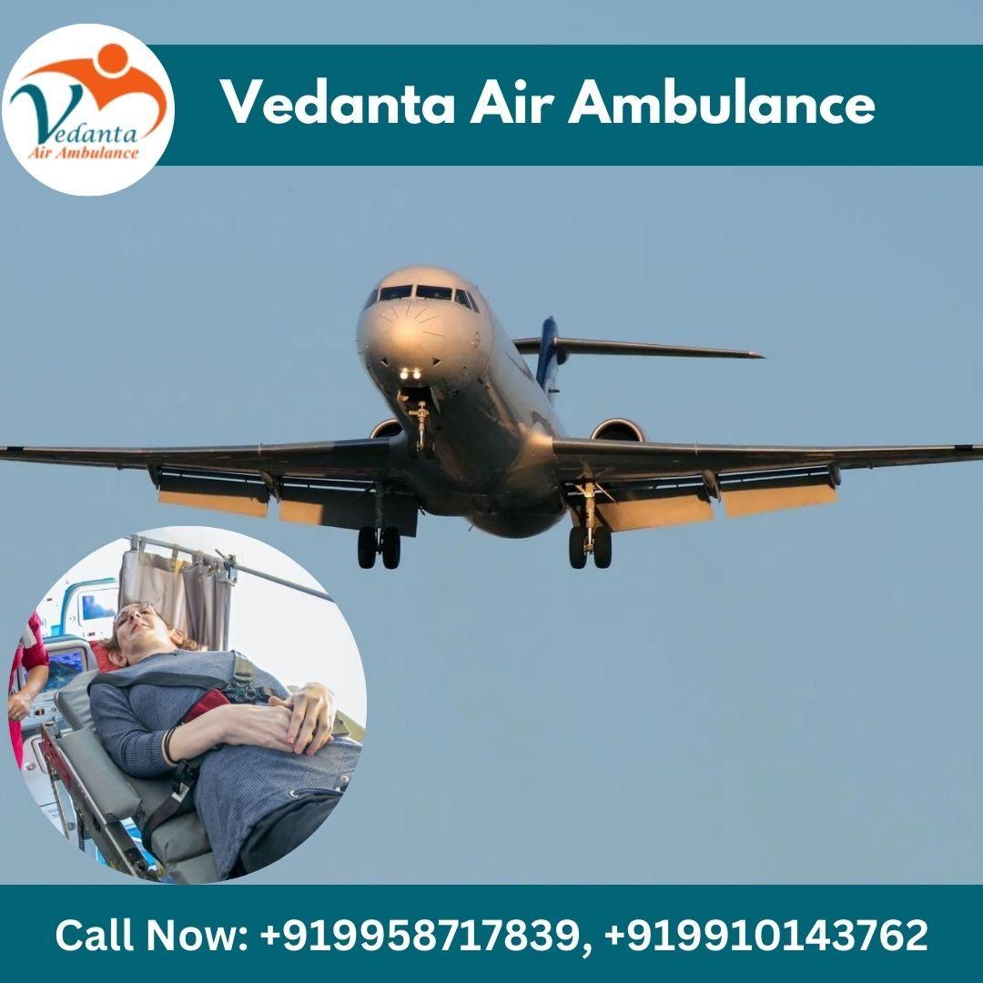 Pick Air Ambulance in Ranchi with Full Medical Care by Vedanta Air Ambulance 