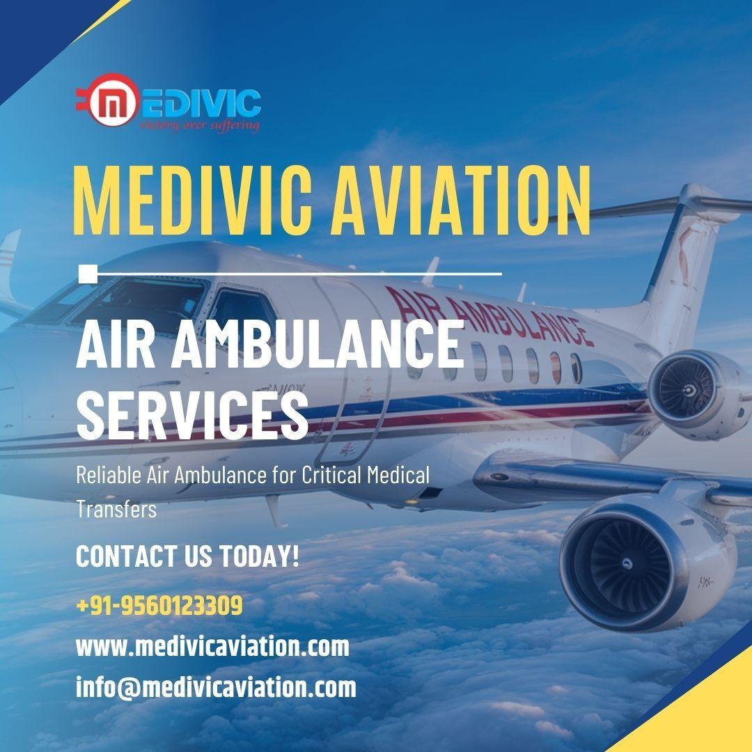 Top Air Ambulance Service in Guwahati For Critical Care Transfers