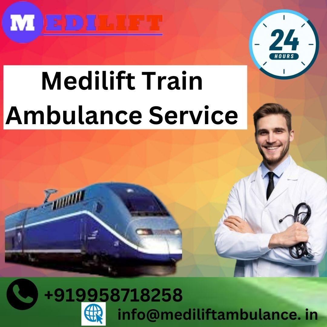 Medilift Train Ambulance in Ranchi offers the Best Service at a Reasonable Cost