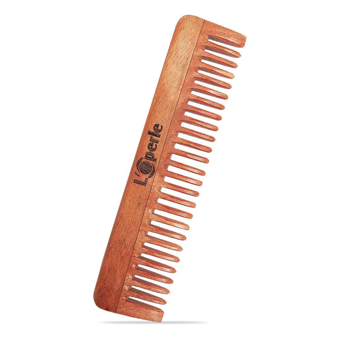 Loperle neem wood comb