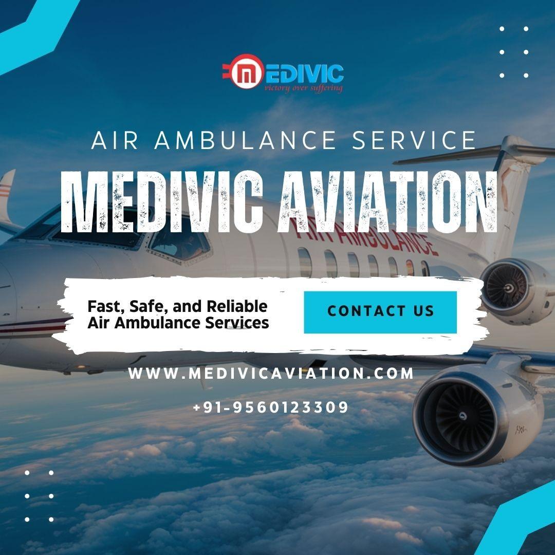 Transfer Patients Safely with Air Ambulance Service in Ranchi - Medivic Aviation