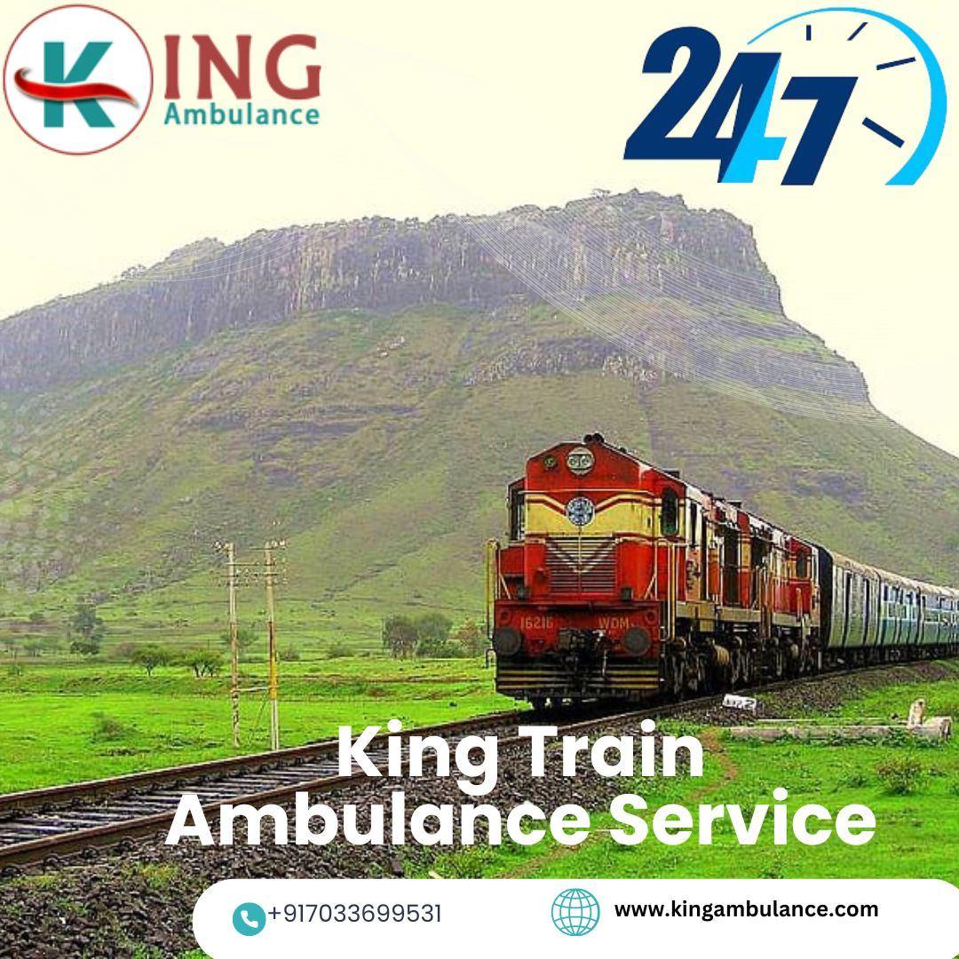 The King Train Ambulance Services in Mumbai 