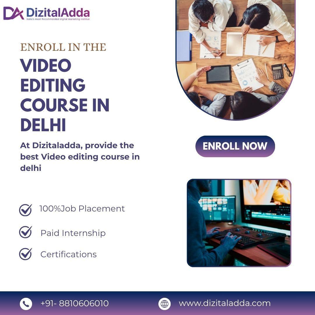 Best Video Editing Course in Delhi  Learn from Experts