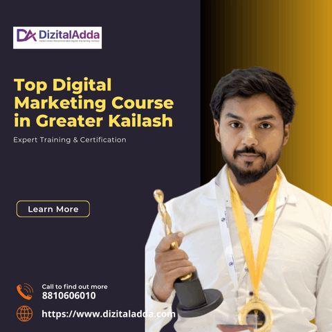 Top Digital Marketing Course in Greater Kailash 