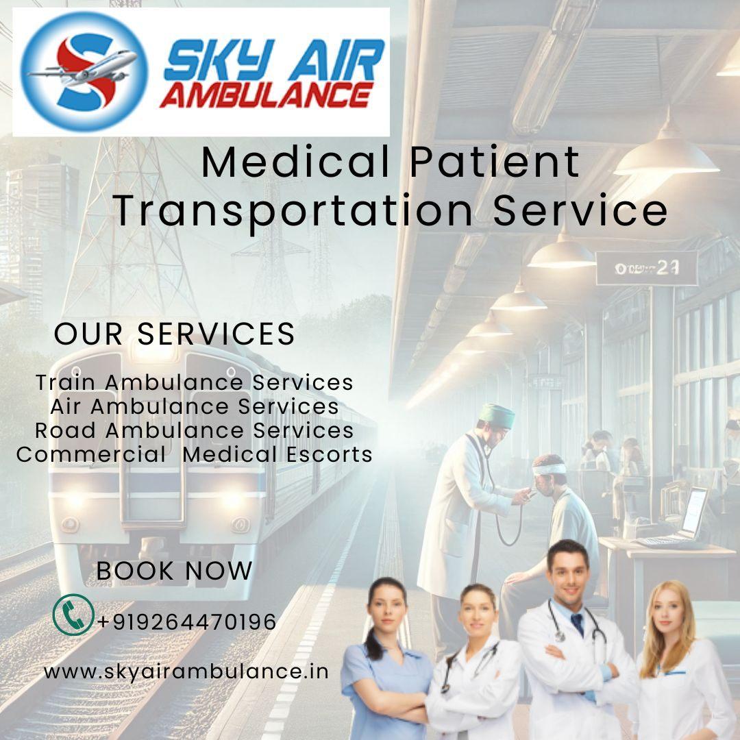 Sky Train Ambulance in Mumbai is better than other providers