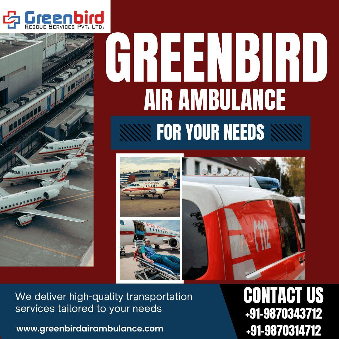 Get ICU Accommodated Aircraft With Greenbird Air Ambulance Service In Pune