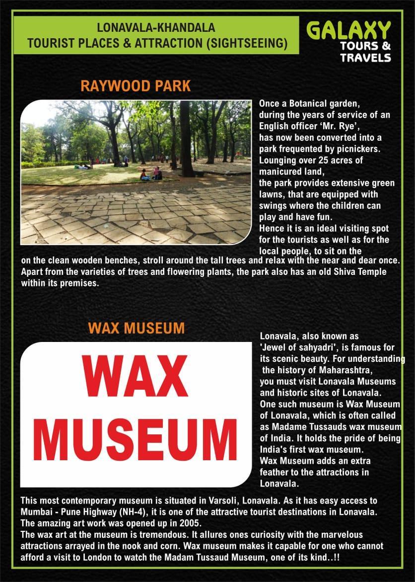 Lonavala khandala sightseeing packages 