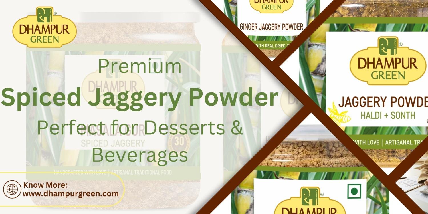 Premium Spiced Jaggery Powder Perfect for Desserts & Beverages
