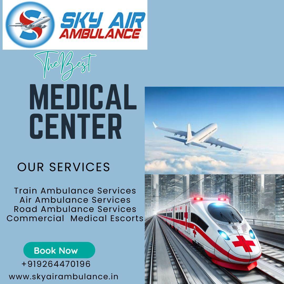 Use Sky Train Ambulance for a convenient way to Transport Patients
