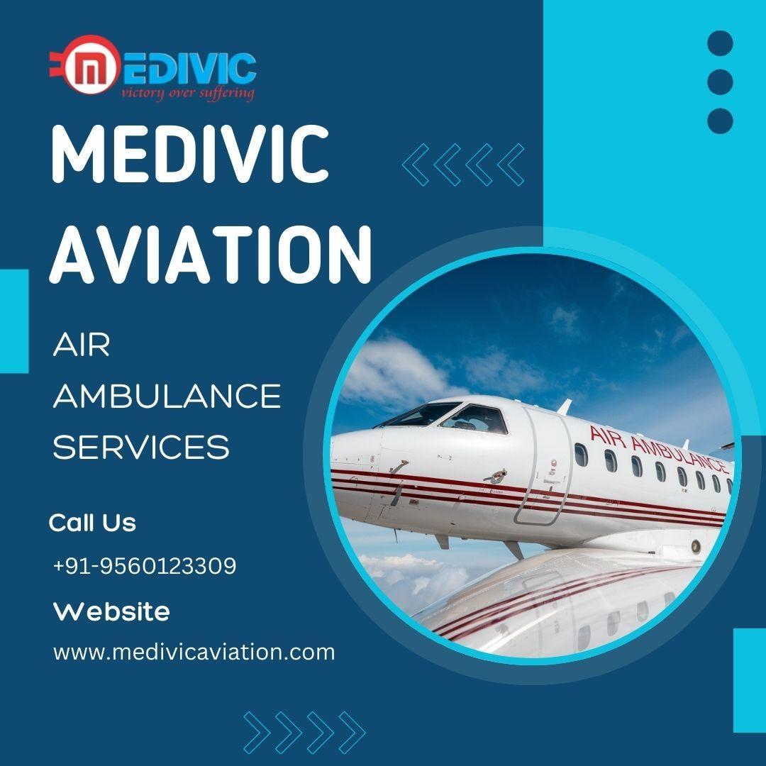 Fast and Safe Air Ambulance Service in Indore for Patients - Medivic Aviation