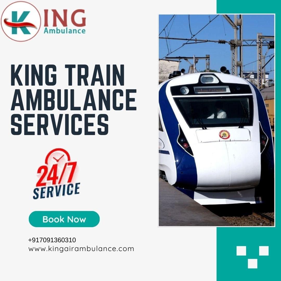 King Train Ambulance in Nagpur has High-Quality Train Ambulance