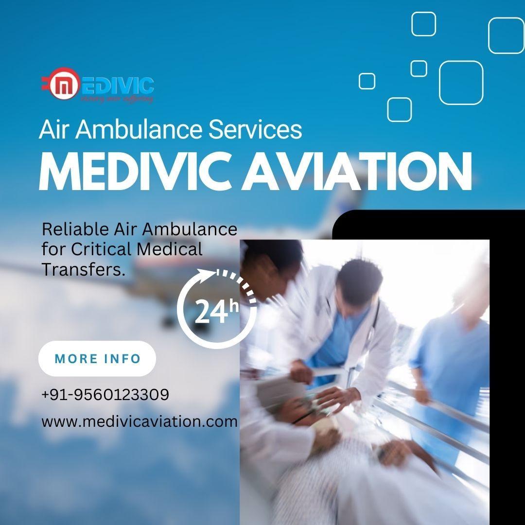24/7 Air Ambulance Service in Delhi: Fast and Reliable - Medivic Aviation