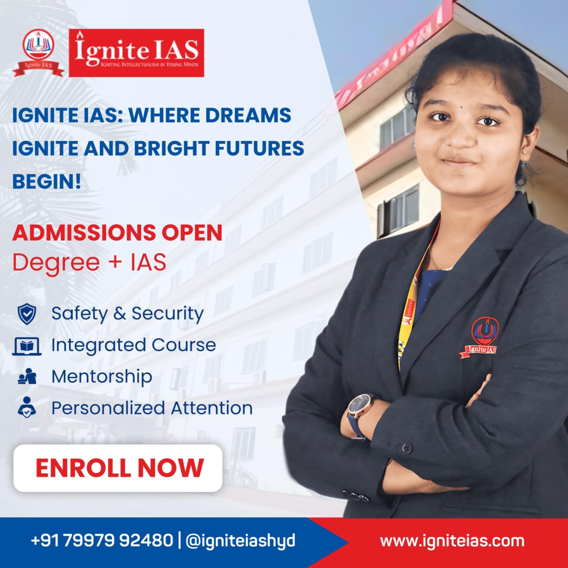 best civil coaching in hyderabad -Ignite IAS