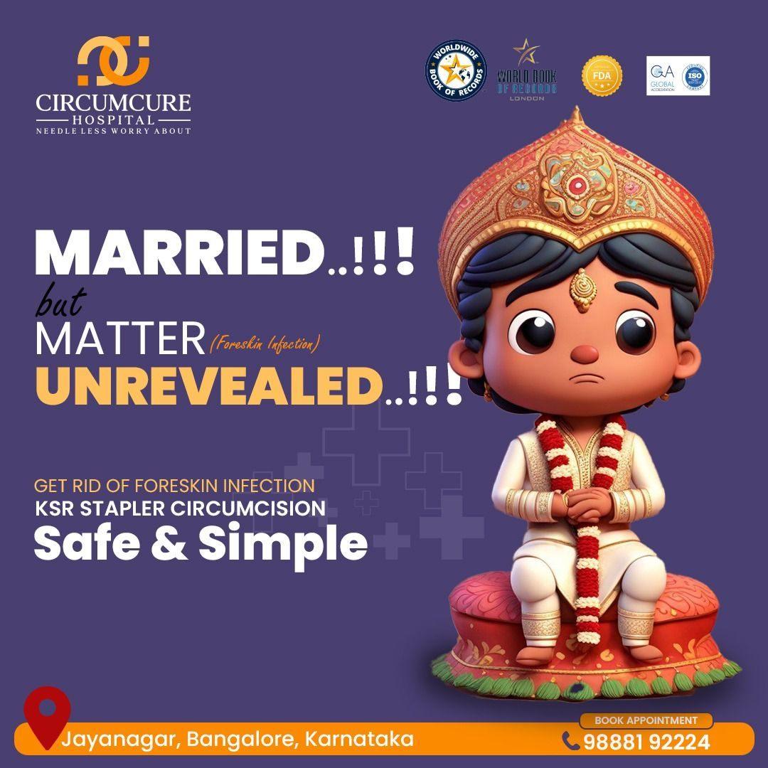 Stapler circumcision surgery in Hyderabad | Bangalore - Circumcure