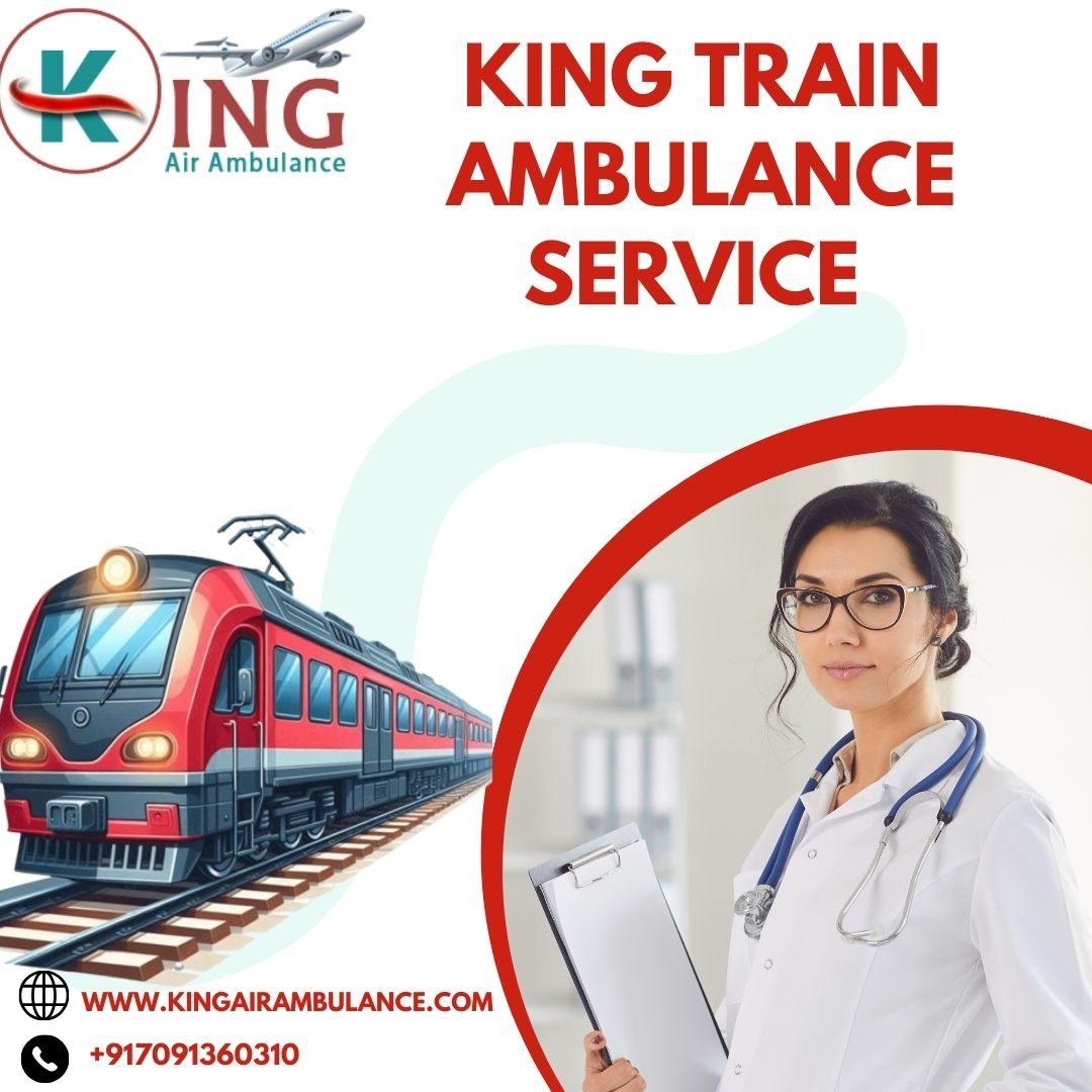 A proper transfer is achieved through King Train Ambulance in Patna