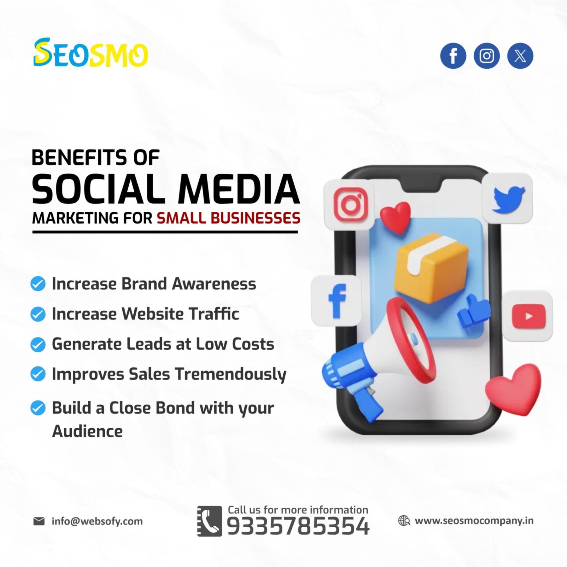      The Benefits of Social Media Marketing for Small Businesses