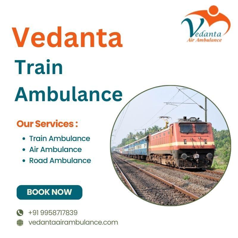 Swift and Secure Train Ambulance Service in Asansol by Vedanta for Patients